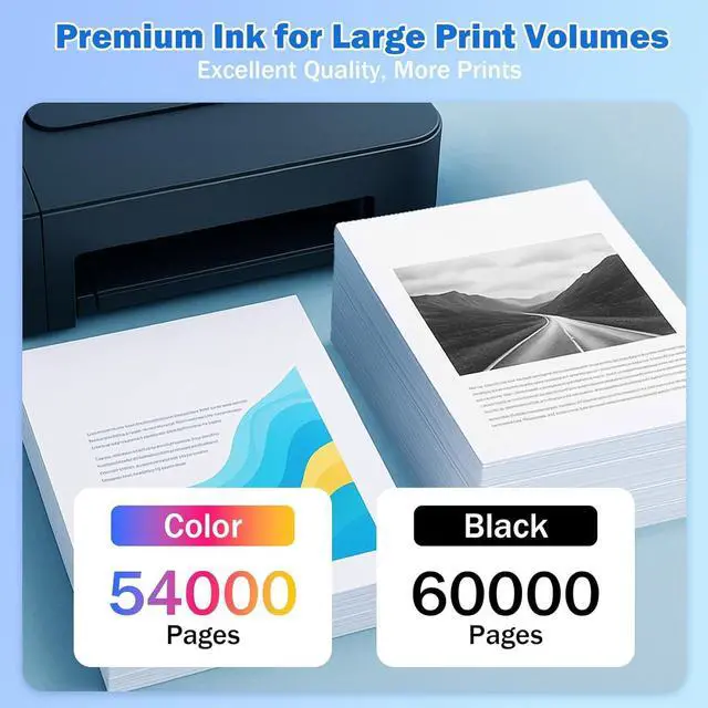 Alt view image 3 of 7 - EPT502 502 Ink Refill Bottles (BK C M Y) 17 Bottles for Ecotank ET-2700 2750 2760 2850 ET-3700 ET-3710 ET-3750 ET-3760 3800 3830 3843 3850 4750 4760 4850 15000 ST-4000 ST-2000 ST-3000 Printer