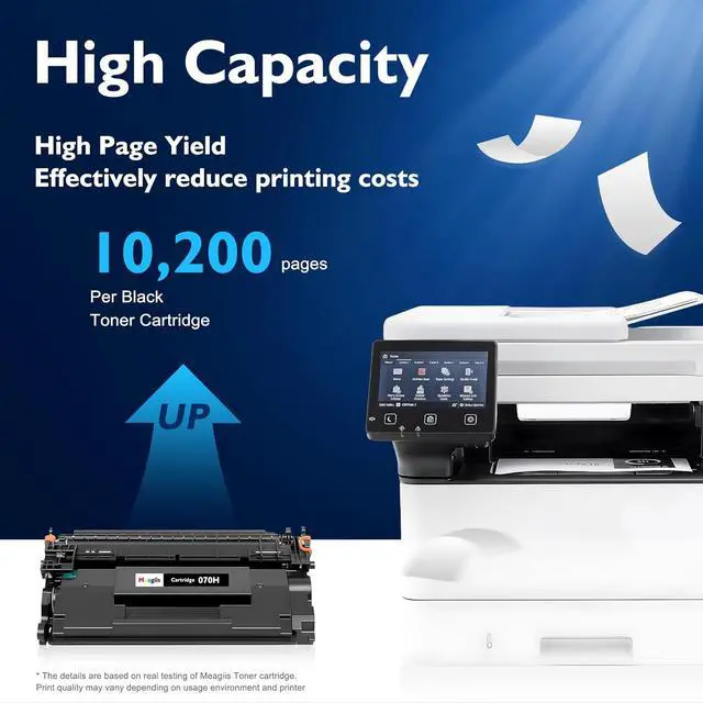 Alt view image 3 of 7 - 070H Toner Cartridge 2-Pack Replacement for Canon 070H Black High Yield Toner Cartridge CRG-070H CRG070H for Canon imageCLASS MF465dw MF462dw LBP247dw LBP246dw MF460 LBP240 Series Printer Ink