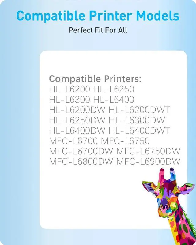 Alt view image 2 of 7 - MasaiMara D00V9L001 D008AK001 D01SE6001 110V Fuser Fixing Unit Compatible for Brother HL-L6200 HL-L6250 HL-L6300 HL-L6400 MFC-L6700 MFC-L6750 HL-L6200DW HL-L6200DWT HL-L6250DW HL-L6300DW Printers
