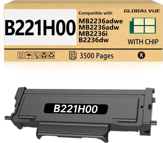 Main image of B2236 B221H00 Toner Cartridges High Yield (with Chip) Compatible with Lexmark B221H00 B221000 for B2236, MB2236 Laser Printer [3,000 Pages]