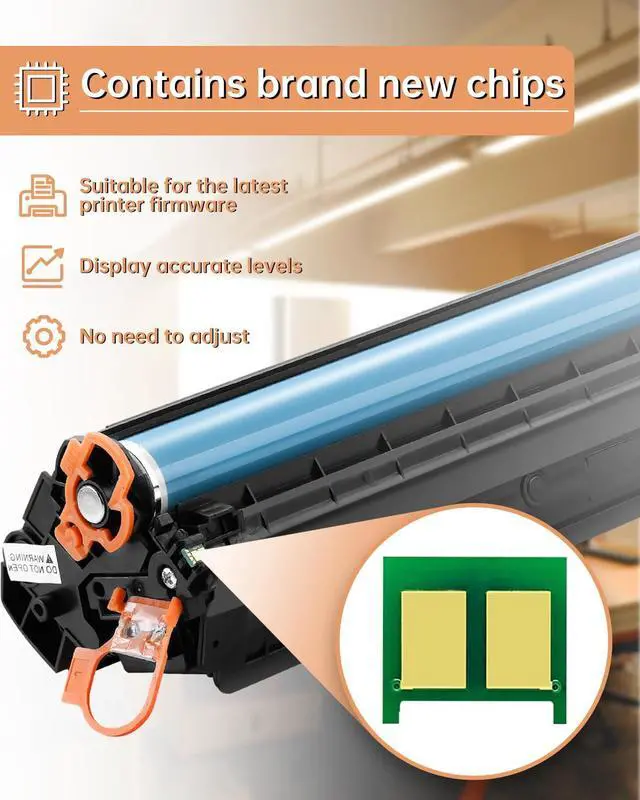 Alt view image 4 of 7 - B2236 B221H00 Toner Cartridges High Yield (with Chip) Compatible with Lexmark B221H00 B221000 for B2236, MB2236 Laser Printer [3,000 Pages]