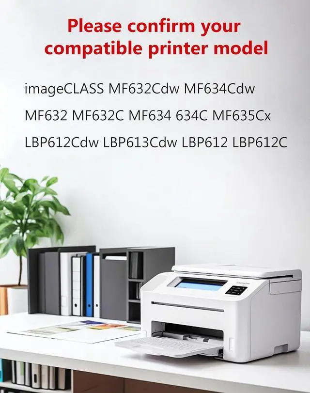 Alt view image 2 of 6 - 045H High Yield Black Toner Cartridge (1-Pack) - Replacement for Canon 045H/045/CRG045H, Compatible with Color imageCLASS LBP612Cdw MF632Cdw MF634Cdw Printers