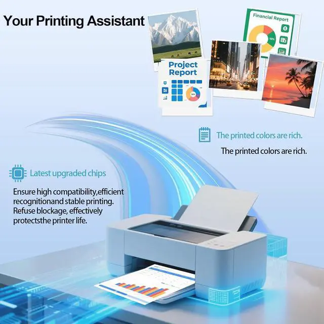 Alt view image 4 of 5 - 56XL 57XL 56 XL 57 XL High Yield Ink Cartridge Use for Deskjet 5550 5650 5150 9600 Photosmart 7350 7260 7450 7550 7760 PSC 2110 2210 Printers (2 Black 1 Tri-Color)