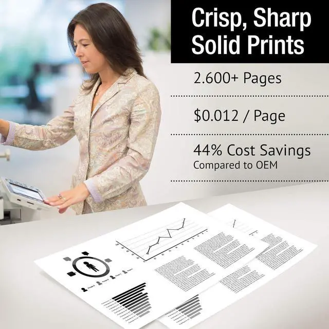 Alt view image 2 of 5 - DR820 Drum Unit Replacement Compatible with Brother DR 820 DR-820 to use with DCP-L5500DN DCP-L5600DN DCP-L5650DN (Black, 1-Pack)