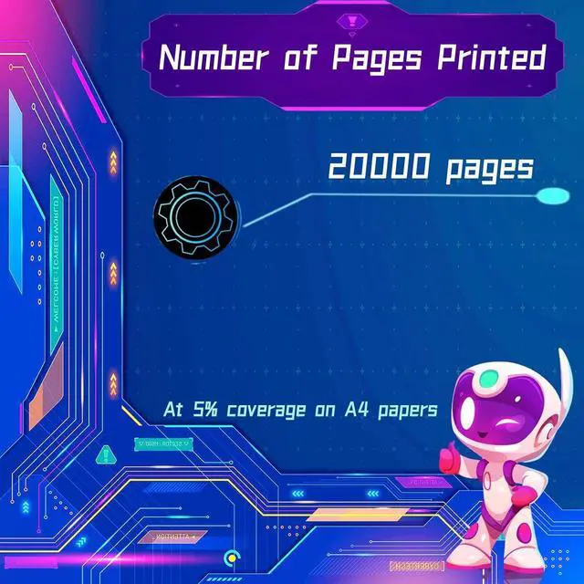 Alt view image 3 of 7 - WT-320CL Waste Toner Box is Compatible for Brother MFC-L8895CDW MFC-L8900CDW MFC-L8905CDW MFC-L9550CDW MFC-L9570CDW Printers, High Yield 20000 Pages, with Chip for Long-Lasting Durability