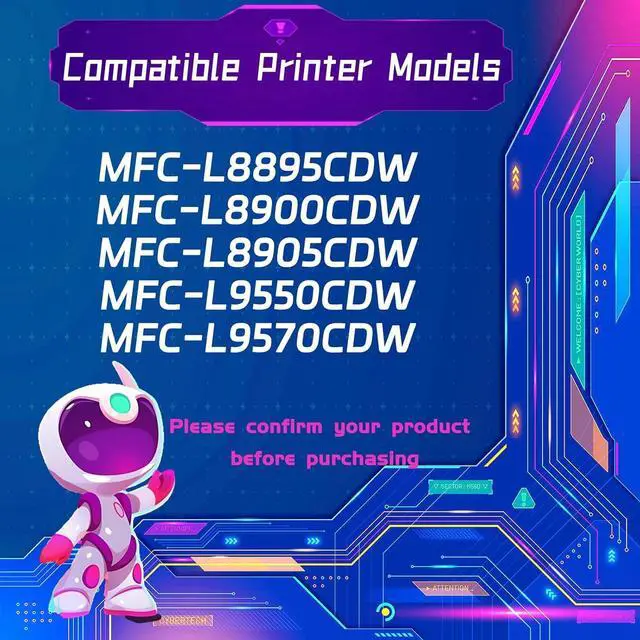 Alt view image 2 of 7 - WT-320CL Waste Toner Box is Compatible for Brother MFC-L8895CDW MFC-L8900CDW MFC-L8905CDW MFC-L9550CDW MFC-L9570CDW Printers, High Yield 20000 Pages, with Chip for Long-Lasting Durability