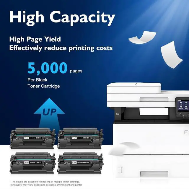 Alt view image 3 of 7 - CRG 121 Toner Cartridge Compatible Replacement for Canon 121 Black Toner Cartridge CRG-121 CRG121 for Canon imageCLASS D1620 D1650 1620 1650 Printer Ink (4-Pack)