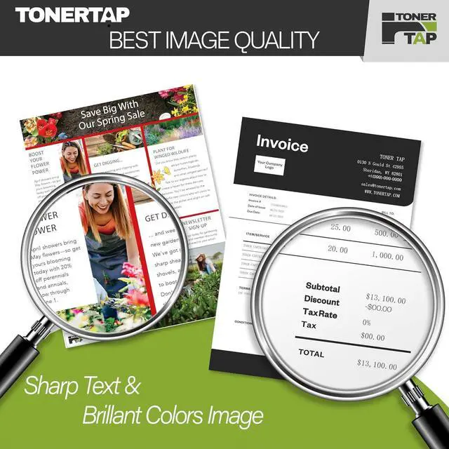 Alt view image 5 of 7 - Toner Tap Compatible Toner Cartridges 4-Pack for Xerox VersaLink C500 Toner, C505 Toner, Extra High-Yield Replacement for Toner 106R03869 106R03866 106R03867 106R03868 (Black Cyan Magenta Yellow)