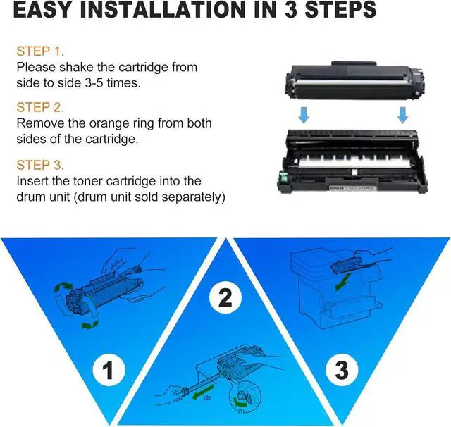 Alt view image 5 of 6 - 1-Pack TN315 Black Toner Cartridge Replacement for Brother High Capacity 6,500 Pages with HL-4150CDN 4140CW 4570CDW 4570CDWT MFC-9640CDN 9650CDW 9970CDW Printer