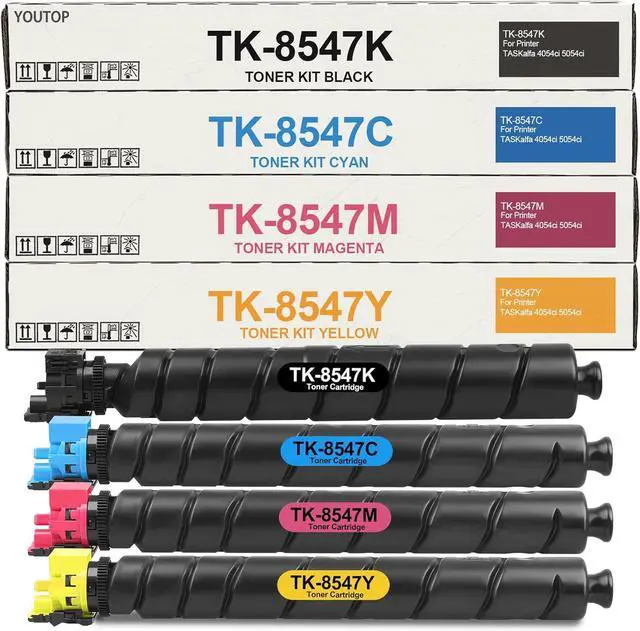 Main image of TK8547 TK-8547 Toner Cartridge TK-8547K TK-8547C TK-8547M TK-8547Y Color Set Replacement for Kyocera TASKalfa 4054ci 5054ci CS4054ci CS5054ci Printers