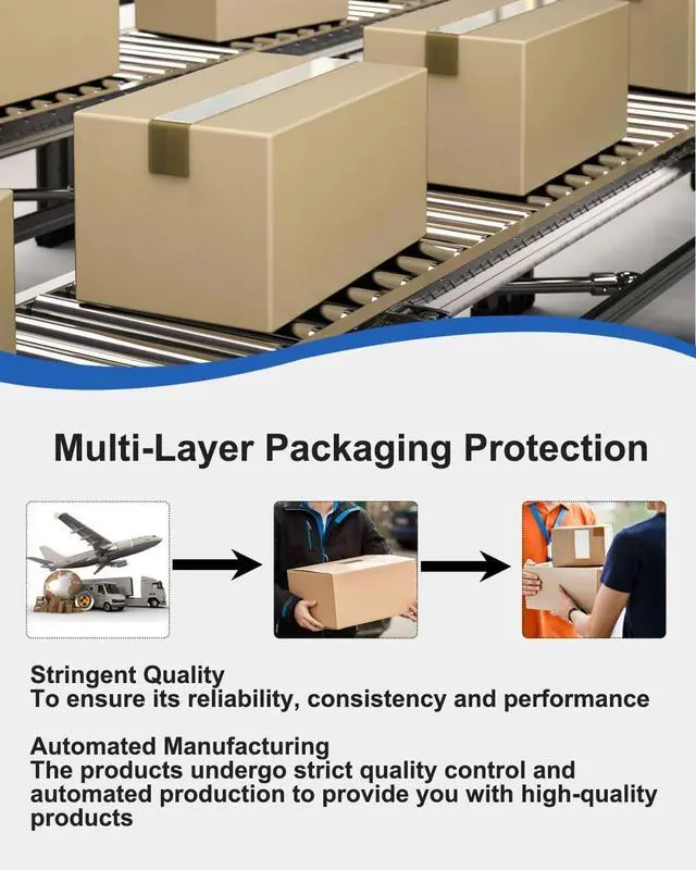 Alt view image 6 of 6 - 05A Toner Cartridge Black (2 Pack) Compatible 05A CE505A Toner Cartridge Replacement for HP 05A P2030 P2035 P2050 P2055 P2035N P2055d P2055dn P2055x Printers