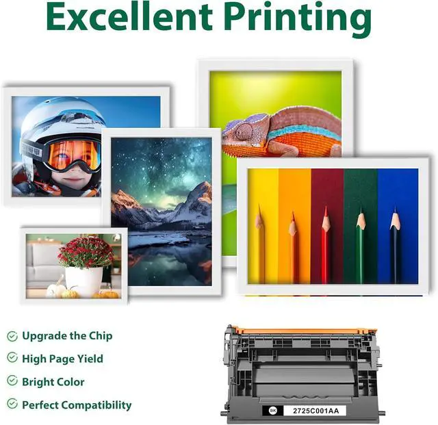 Alt view image 4 of 6 - T03 Toner Cartridge 2725C001AA Black Replacement for Canon T03 Toner Work with ImageRunner 525iF 525iFZ 615iF 615iFZ 715iF 715iFZ DX 527iF 527iFZ 617iF 617iFZ 717iF 717iFZ Printer Black Toner, 1-Pack