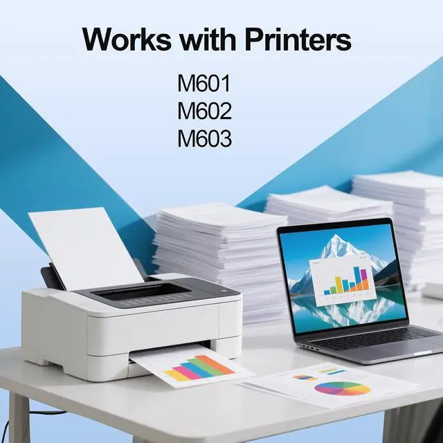 Alt view image 2 of 6 - CF064A-AP CF064-67902 Maintenance Kit Use for M601 M602 M603 Series 600 Printers, Includes RM1-8395 Fuser, Transfer Roller and Tray 1-4 Rollers (110V)