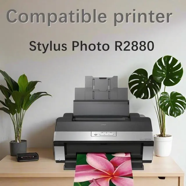 Alt view image 2 of 7 - Remanufactured T096 96 Ink Cartridges Compatible with epson T0961 T0962 T0963 T0964 T0965 T0966 T0967 T0968 T0969 Ink for Stylus Photo R2880 Inkjet Printer Ink (T096-9 Pack)