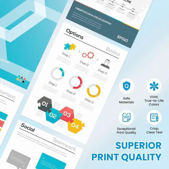 Alt view image 5 of 7 - TN229XL TN229 Toner Cartridges Compatible for TN229 TN229XL TN-229XL TN229 XL Work for MFC-L3780CDW MFC-L3720CDW HL-L3280CDW HL-L3220CDW HL-L3300CDW Printer (TN229XLBK/C/M/Y,4 Pack)