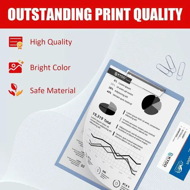 Alt view image 5 of 7 - 145X Black Toner Cartridge Replacement for HP 145X W1450X High Yield Toner Cartridges Compatible for HP Laserjet Pro 3003dn Printer , 1 Pack(4,000 Pages)