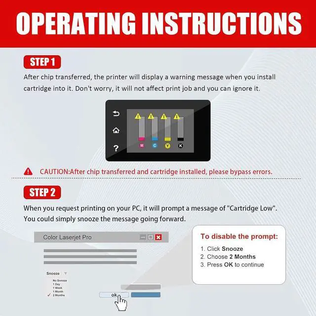 Alt view image 7 of 7 - 145X Black Toner Cartridge Replacement for HP 145X W1450X High Yield Toner Cartridges Compatible for HP Laserjet Pro 3003dn Printer , 1 Pack(4,000 Pages)