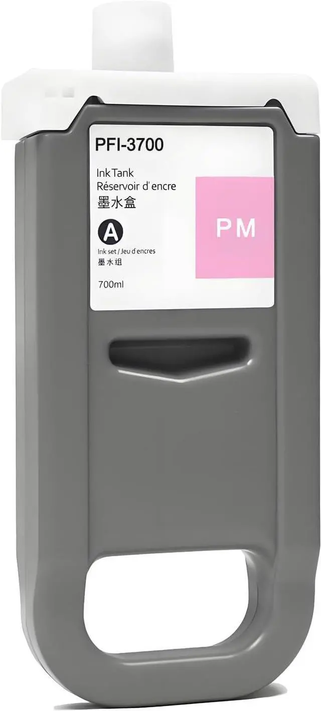 Main image of PFI-3700 Ink Cartridge 700ml Photo Magenta Pigment PFI3700 Inks Tank Compatible with Canon imagePROGRAF PRO-2600 GP-2600S PRO-4600 GP-4600S PRO-6600 GP-6600S 1-Pack