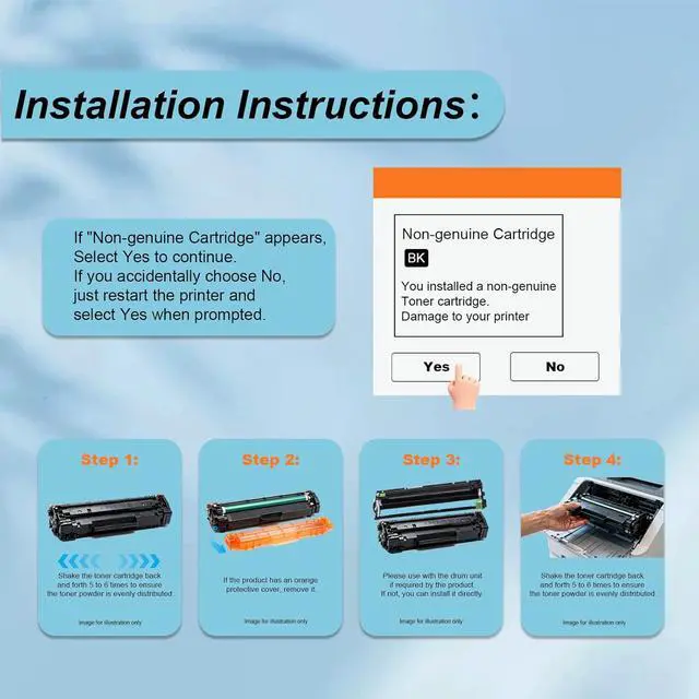 Alt view image 6 of 7 - 20N10 CS331 CX331 Toner Cartridge Set 20N10K0 20N10C0 20N10M0 20N10Y0 Compatible for CS331dw, CX331adwe, CS431dw, CX431adw Printers(4-Pack