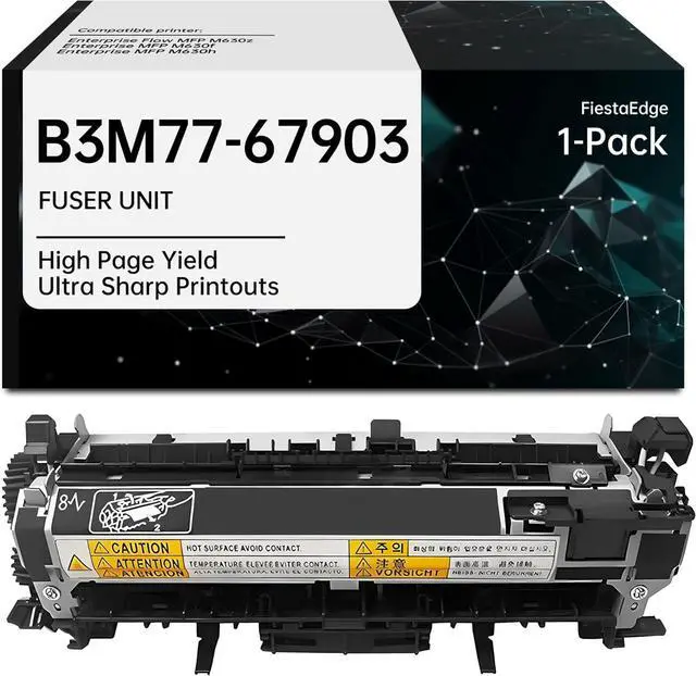 Main image of B3M77-67903 Fuser Unit RM2-5795 (110V) Compatible for HP RM2-5795 Fuser Works with Enterprise Flow MFP M630 Printer B3M77-67903 Fuser Assembly