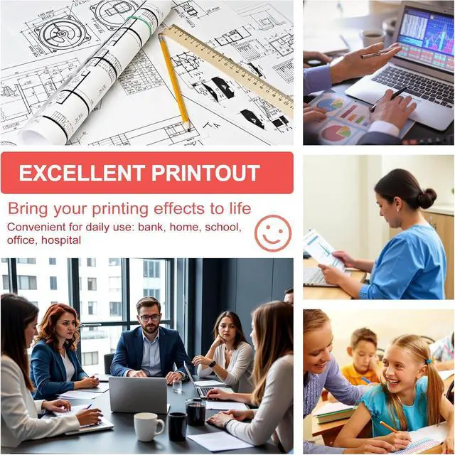 Alt view image 6 of 6 - C310 C315 Toner Cartridge High Yield Set : 006R04364 006R04365 006R04366 006R04367 Replacement for Xerox C310 C310DNI C310DNIM C315 C315DNI Printer(4 Pack , Black/Cyan/Magenta/Yellow )