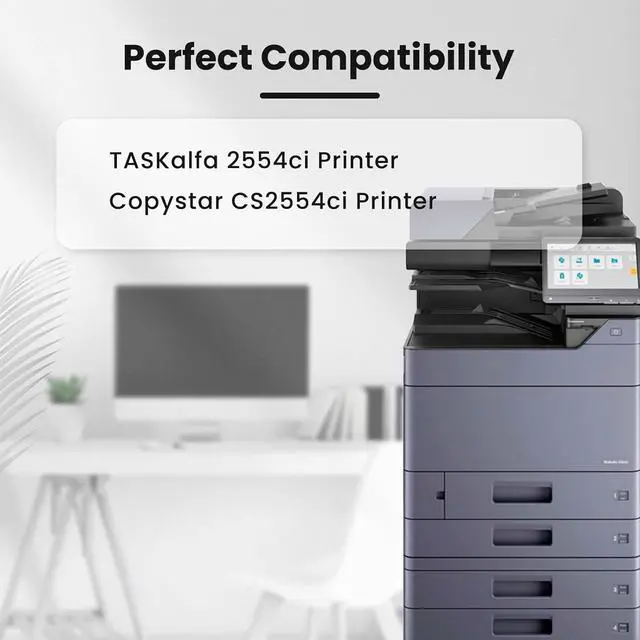 Alt view image 2 of 7 - TK8367 (TK-8367) 4-Color Toner Cartridge TK-8367K TK-8367C TK-8367M TK-8367Y Replacement for Kyocera TK8367 TK-8367 1T02YP0US0 1T02YPCUS0 1T02YPBUS0 1T02YPAUS0 for TASKalfa 2554ci CS2554ci Printer