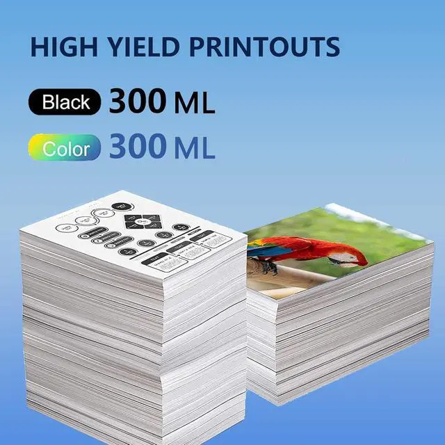 Alt view image 3 of 6 - PFI-207 PFI-207MBK PFI-207BK PFI-207C PFI-207M PFI-207Y Ink Cartridges Compatible for Canon IPF680 IPF685 IPF780 IPF785 Inkjet Printers, Leak-Proof Design Crisp Printing 1 Pack Black