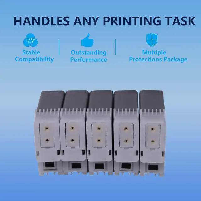 Alt view image 5 of 6 - PFI-207 PFI-207MBK PFI-207BK PFI-207C PFI-207M PFI-207Y Ink Cartridges Compatible for Canon IPF680 IPF685 IPF780 IPF785 Inkjet Printers, Leak-Proof Design Crisp Printing 1 Pack Black