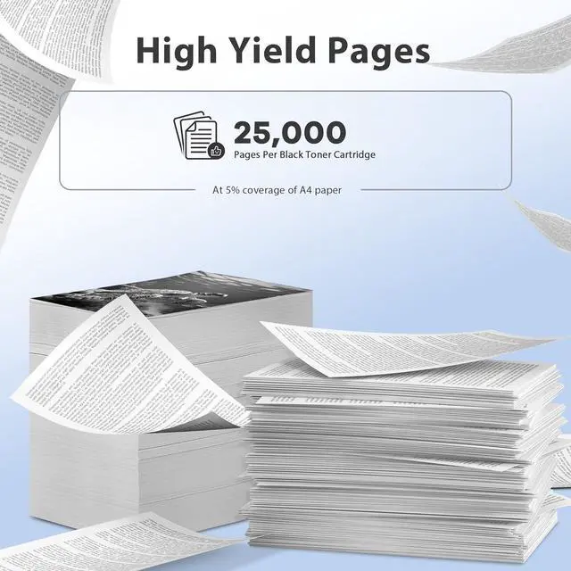 Alt view image 4 of 7 - Compatible T650H11A Black High Yield Toner Cartridge Replacement for Lexmark T650H11A T650 T650n T650dn T650dtn T652 T652n T652dn T652dtn T654 T654n T654dn T654dtn T656dne Printer - 1 Pack T650H