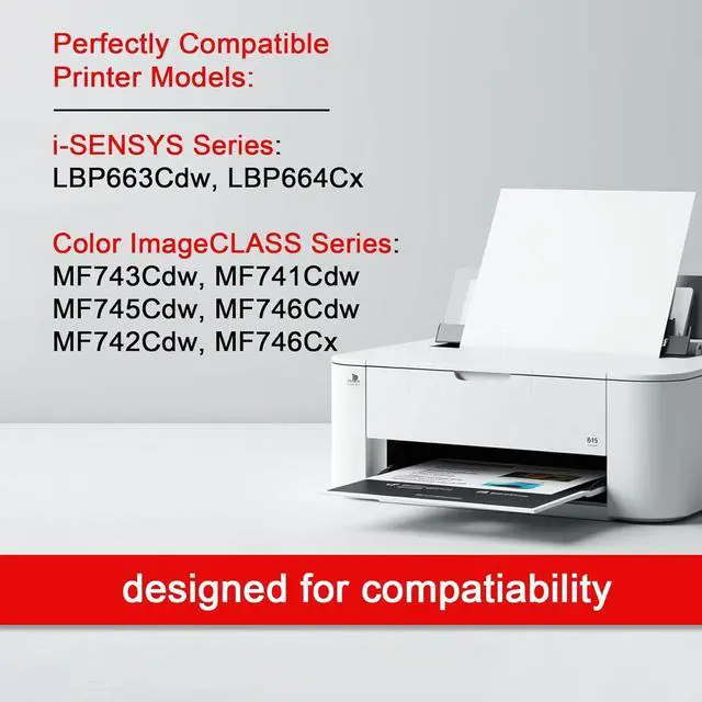 Alt view image 2 of 7 - 055H Magenta Toner Cartridge High Yield Replacement for Canon 055 CRG-055H Magenta Toner Work with imageCLASS MF743Cdw, MF741Cdw, LBP664Cdw, MF745Cdw, MF746Cdw Printer (1-Pack)