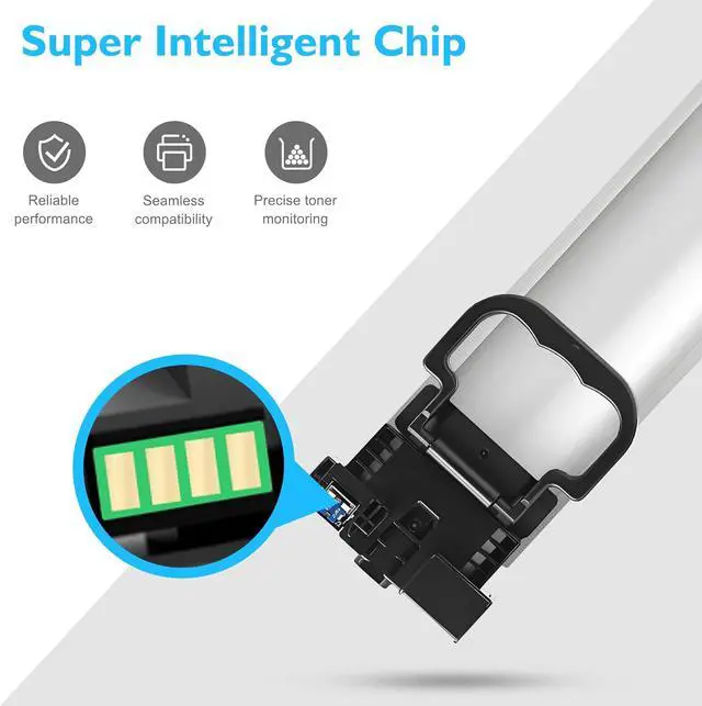 Alt view image 4 of 7 - Remanufactured T10W Ink Cartridge High Capacity T10W100 T10W200 T10W300 T10W400 Ink Set Compatible for Workforce Pro WF-C5390 WF-C5890 Color Printers (4-Pack, Black Cyan Magenta Yellow)