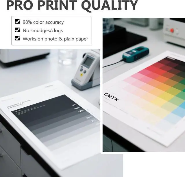 Alt view image 5 of 7 - LC406XL Ink Cartridges with High-Yield Replacement for Brother LC406 Work with MFC-J4335DW MFC-J4535DW MFC-J5855DW MFC-J5955DW MFC-J6555DW MFC-J6955DW Printers (2Black Cyan Magenta Yellow, 5 Pack)