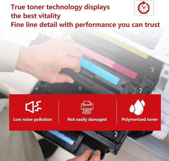 Alt view image 5 of 6 - GPR-30 Yellow Toner Cartridge High Yield Replacement for Canon GPR30 2801B003AA Toner Cartridge for imageRUNNER Advance C5045 C5051 C5250 C5255 Printer (1 Pack)