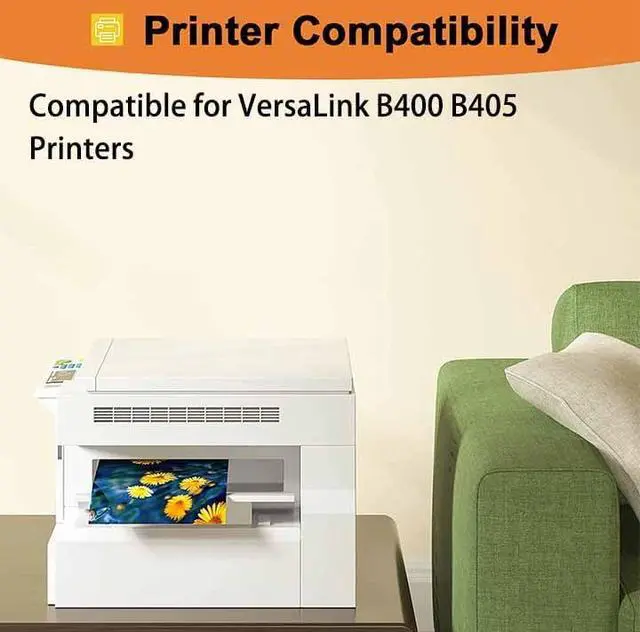 Alt view image 2 of 7 - 106R03586 Toner Cartridges Compatible Replacement for Xerox VersaLink B400 B405 Printers, High Yield 24,600 Pages 1Pack