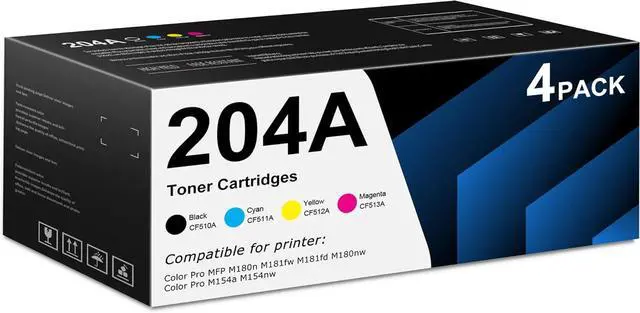 Main image of 204A Toner Cartridge M180nw Ink Replacement for HP 204A Work with Color Pro MFP M180nw M181fd M181fw M180n M154nw M154a Printer Ink 204
