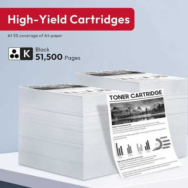 Alt view image 3 of 6 - T03 Black Toner Cartridge Replacement for Canon T03 2725C001AA Toner Cartridge for ImageRunner Advance 525iF 525iFZ 615iF 615iFZ 715iF 715iFZ DX 527iF 527iFZ 617iF 617iFZ 717iF 717iFZ Printer (1-Pack)