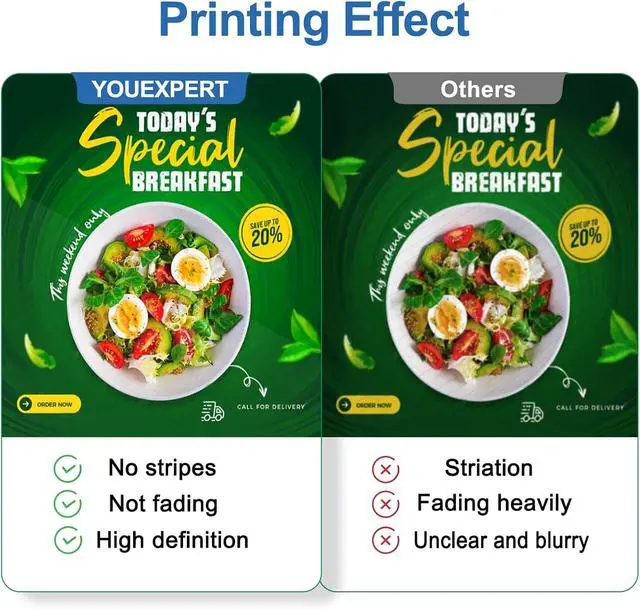 Alt view image 5 of 7 - SJIC35P Ink Cartridges Remanufactured CW-C6000P C13T44B120 C13T44B220 C13T44B320 C13T44B420 Compatible for ColorWorks CW-C6000P CW-C6500A CW-C6500P CW-C6000A Color Inkjet Gloss Label Printers (4Pack)