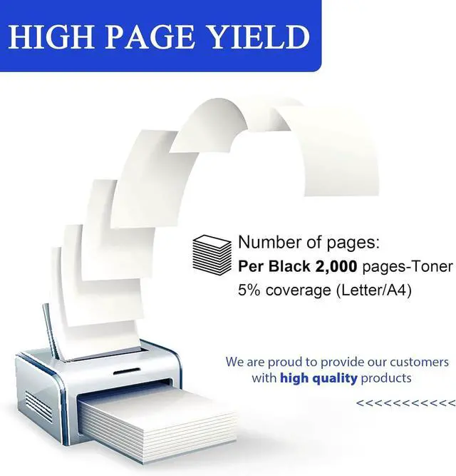 Alt view image 3 of 7 - MLT-D111S High Yield Toner Cartridge 2 Pack Replacement for Samsung 111S D111S MLTD111S Toner Work with Xpress M2020W M2020 M2022 M2022W M2070 M2070F M2070FW Printer (Black)