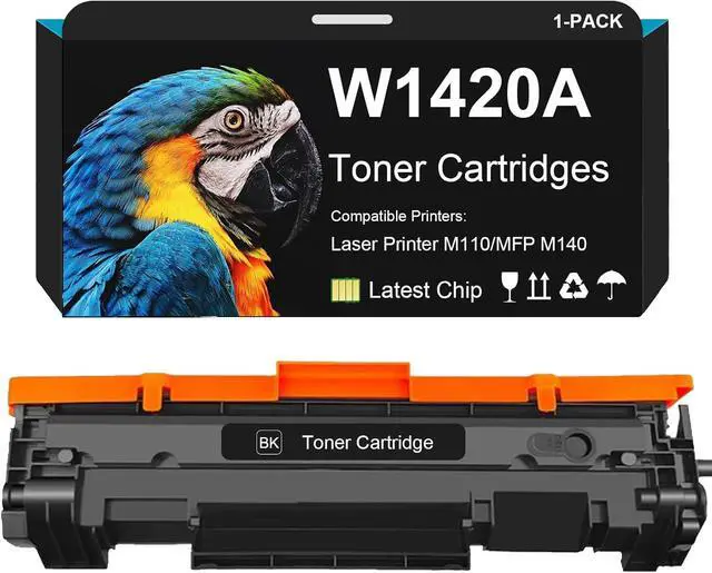 Main image of 142A W1420A Black Toner Cartridge Work for Laser M110, M111, M139e-M142e , M140 Printers (1 Pack)