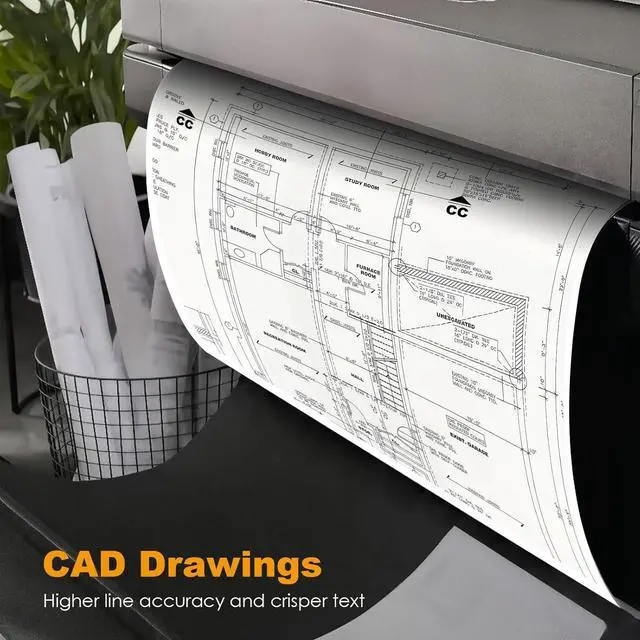 Alt view image 6 of 7 - 300 ML High Capacity 738 Ink Cartridges Replacement for HP738 HP 738 Colors Ink 498N8A 676M6A 676M7A 676M8A Compatible with DesignJet T850 T950 Printers Black Cyan Magenta Yellow 4-Pack