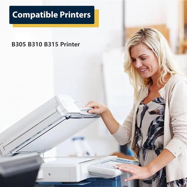 Alt view image 2 of 4 - APRONE B310 Black High Capacity Toner Cartridge - with New Chip Compatible for 006R04377 006R04376 006R04378 for B305 B310 B315 Printer (8,000 Pages,1-Pack)