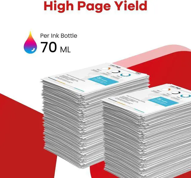 Alt view image 3 of 6 - PFI-050 Pigment Ink Cartridge 70ML PFI-050 BK C M Y Replacement for Canon PFI-050 PFI050 PFI 050 Ink Bottle for ImagePrograf TC-20 TC-20M Large Format Printer Ink 4-Pack (Black, Cyan, Magenta, Yellow)