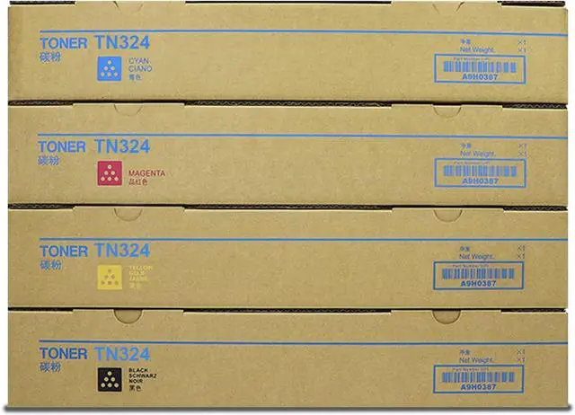 Main image of High Yield TN-324 TN324 Toner Cartridges TN512 TN324 TN513 TN514 TN515 TN516 Replacement for Konica Minolta Bizhub C458 C558 C658 for C258 C308 C368 C454 C554 Printers Toner