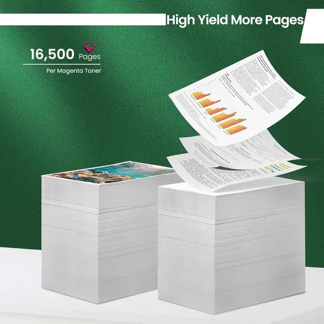 Alt view image 3 of 6 - 85D0HM0 Magenta Toner Cartridge 1-Pack Remanufactured CX930 CX931 Toner Replacement for Lexmark CX930 85D0HM0 Toner for CX930dse CX931dse CX931dtse Printer Toner, 16.5K Pages