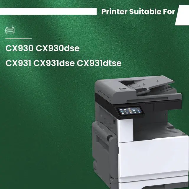 Alt view image 2 of 6 - 85D0HM0 Magenta Toner Cartridge 1-Pack Remanufactured CX930 CX931 Toner Replacement for Lexmark CX930 85D0HM0 Toner for CX930dse CX931dse CX931dtse Printer Toner, 16.5K Pages