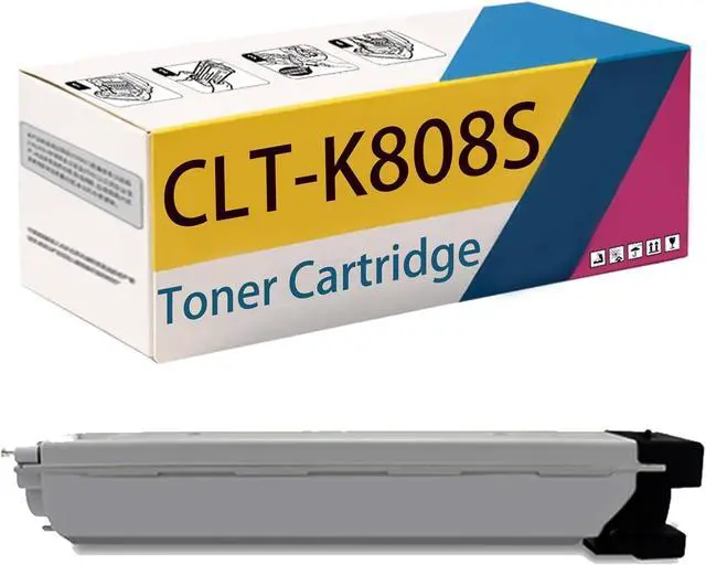Main image of CLT-K808S C808S M808S Y808S Toner Cartridges Compatible Replacement for Samsung MultiXpress X4300LX X4250LX X4220RX Printers, High Yield 23,000 Pages Black