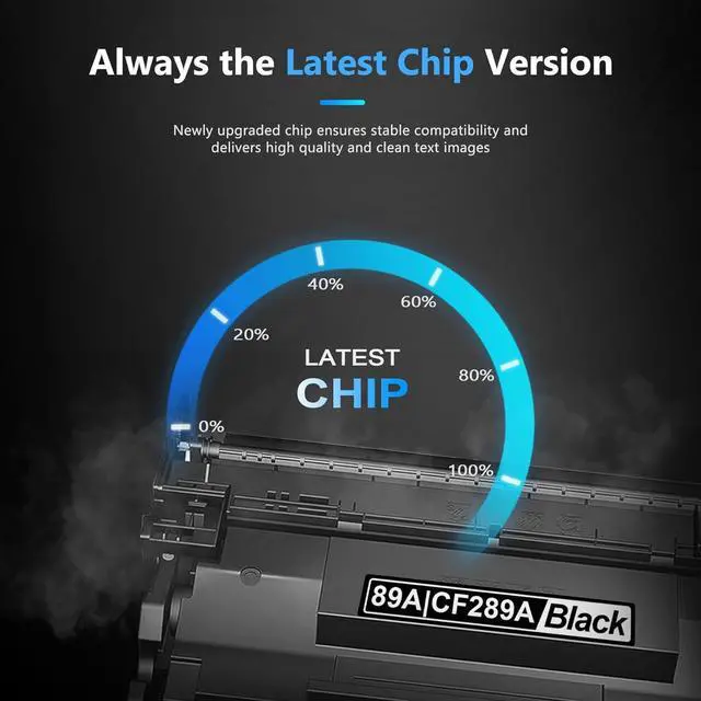 Alt view image 3 of 6 - CF289A 89A Black Toner Cartridge High-Yield 1 Pack: Compatible Replacement for HP 89A CF289A 89X CF289X 89Y for Enterprise M507n M507x M507dn M507dng MFP M528f M528dn Flow MFP M528c M528z Printer