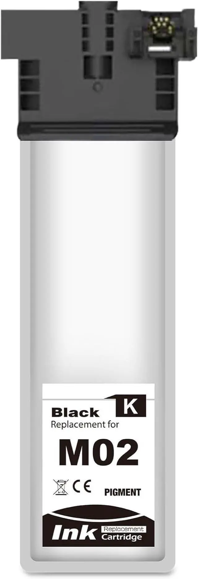 Main image of Remanufactured M02120 Standard Capacity Black Ink Cartridge M02 Replacement for Workforce Pro WF-M5799 WF-M5299 WF M5799 M5299 (1 Black)