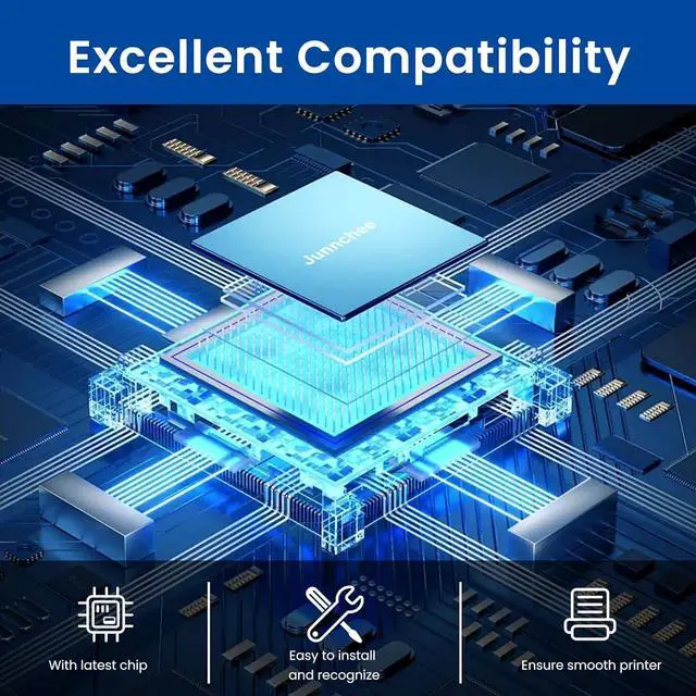 Alt view image 6 of 7 - 728XL Ink Cartridges 300ML Replacement for HP 728 Ink Cartridges Matte Black Cyan Magenta Yellow for DesignJet T830 MFP & T730 Large Format Plotter Printer (4-Pack)