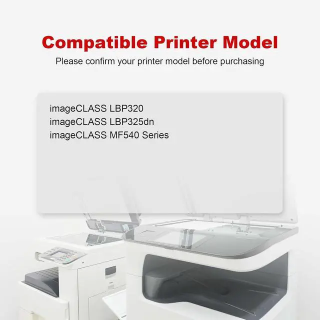 Alt view image 3 of 6 - High Yield 21,000 Pages Compatible Toner Cartridge Replacement for Canon 056H 2169C001 Black (with chip) to use with imageCLASS LBP320 imageCLASS LBP325dn imageCLASS MF540 Series2PK